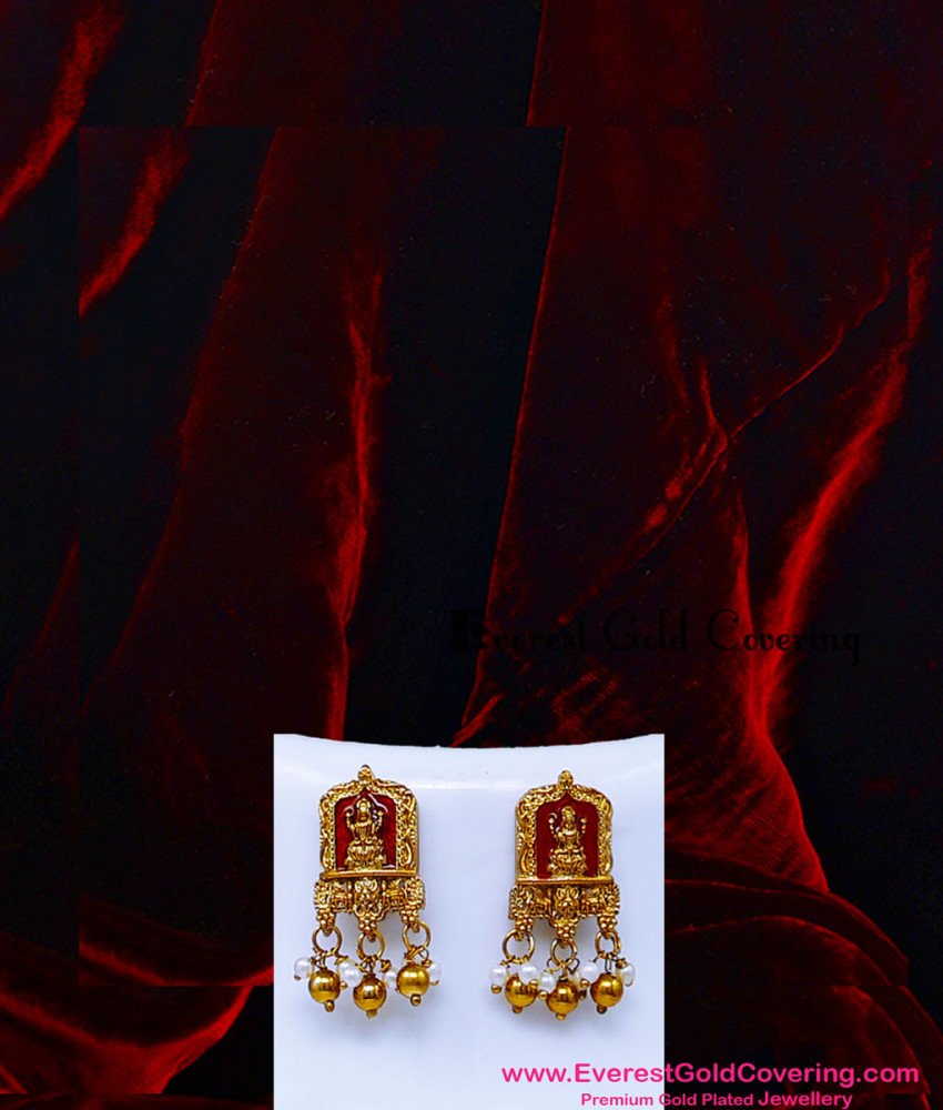 HRM1176 - New Antique Haram Designs with Earrings for Saree