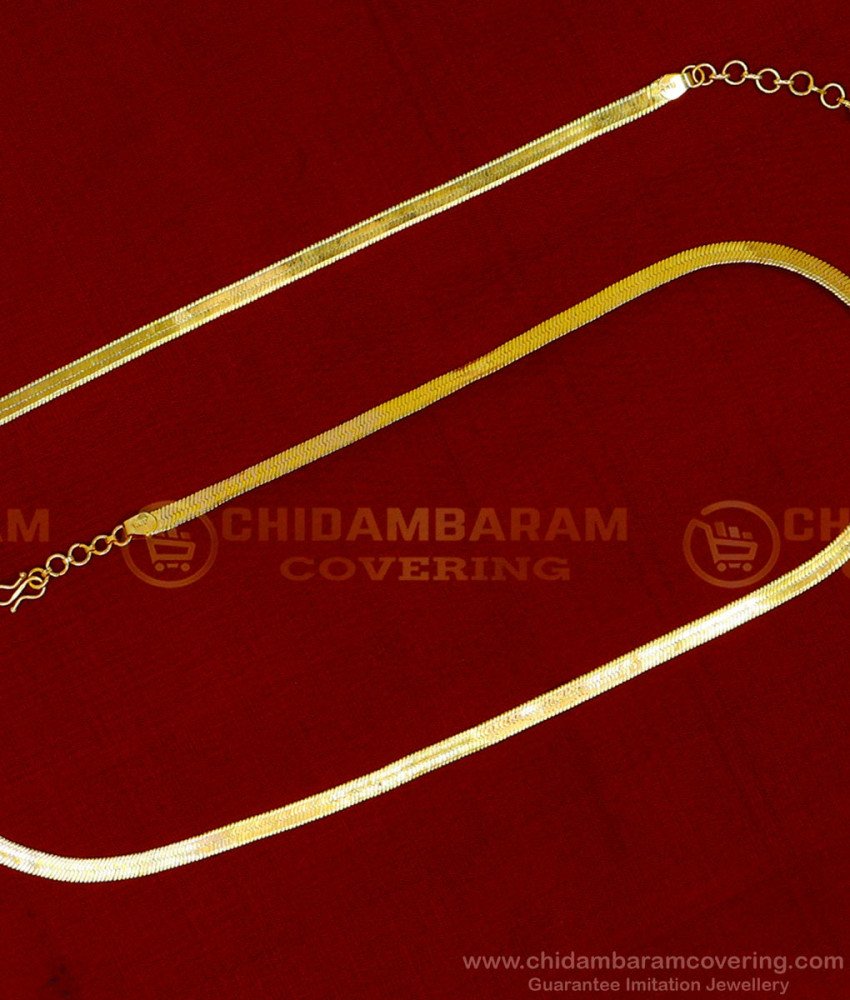 HIP011 - Beautiful Shiny Look Daily Use Gold Plated Waist Chain for Women