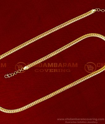 HIP013 - First Quality Gold Plated Jewellery Thick Belly Chain Design