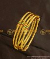 KBL001 - 2.0 Size Baby Bangles Gold Design 4 Pieces Set Enamel Bangles Buy Online