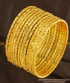 KBL015 - 1.14 Size One Gram Gold 12 Pieces Bangles Set Guarantee Jewellery Buy Online Shopping