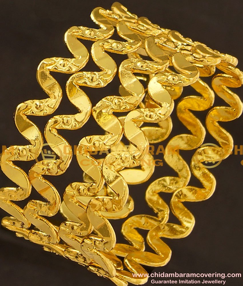 KBL023 - 1.08 Size Traditional Daily Wear Neli Bangles For 3 - 6 Months