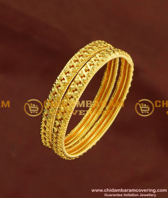 KBL027 - 2.4 Size Latest Baby Gold Bangles Design Guarantee Bangles Buy Online