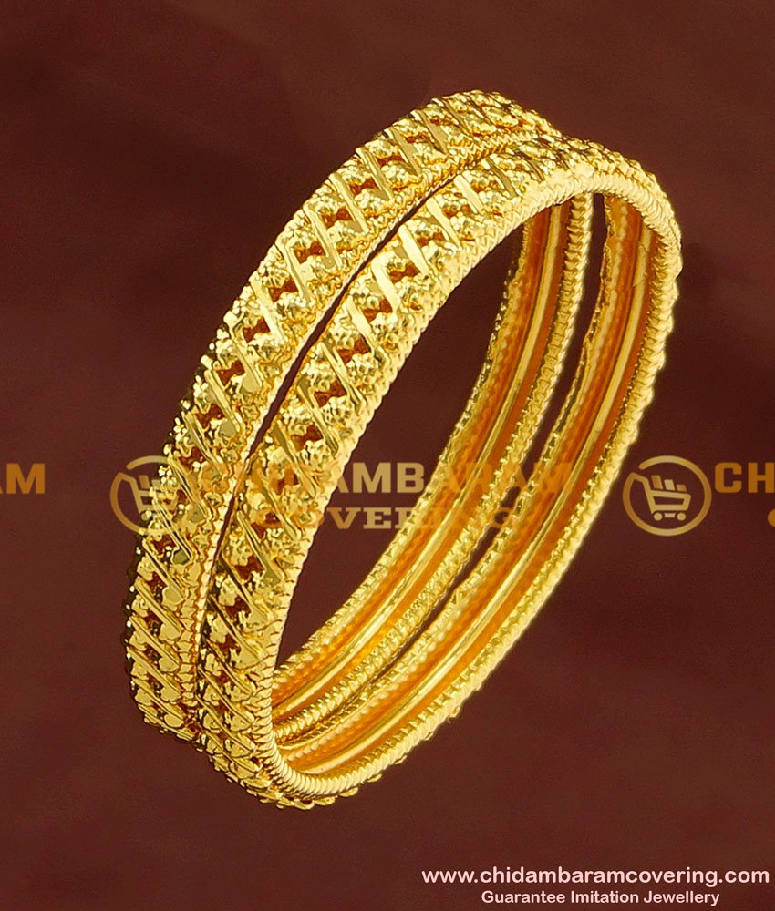 KBL027 - 1.14 Size Latest Baby Gold Bangles Design Guarantee Bangles Buy Online
