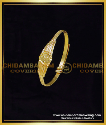 KBL060 - 1.10 Size Gold Design Kids Bracelet 1 Gm Gold Plated Jewellery