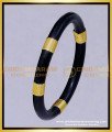 KBL062 - 1.08 Size Gold and Black New Born Baby Black Bangle Hand Band Online