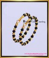 KBL073 - 1.10 Size Newborn Baby Gold Ball with Black Beads Bracelet Design