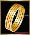 KBL074 - 1.14 Size Shiny Daily Wear Gold Plated Bangles for Baby Girl