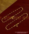 ANK001 - 10.5 Inch 1 Gm Gold Plated Heart Shape Design Anklet Kolusu Designs Online