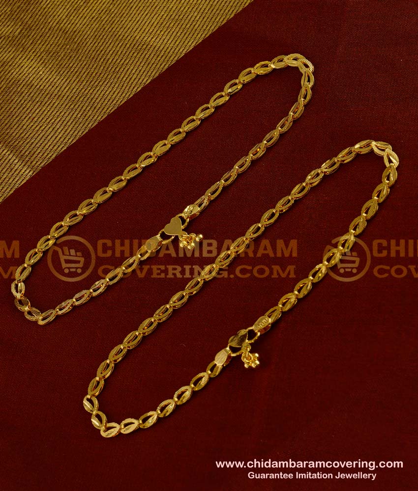 ANK003 - 10 Inch New Model Light Weight Padasaram /Anklet Design Buy Online Shopping