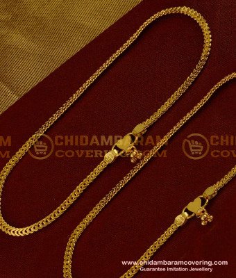 ANK005 - 10 Inch Traditional Chain Design Guarantee Anklet / Payal Design for Women