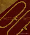 ANK006 - 12 Inch Bridal Wear Chain Design Gold Anklet Kolusu Design for Women