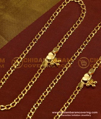 ANK021 - Trendy Indian Daily Wear New Payal Design One Gram Jewellery Online