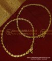 ANK035 - 11 Inch Trendy Light Weight Indian Daily Wear New Payal Design One Gram Jewellery Online