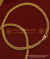 ANK052 - 10 Inches One Gram Gold Plated Thick Gold Chain Anklet Padasaram Design Buy Online