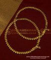 ANK064 - 11 Inch One Gram Gold Covering Anklet Collections Thick Designer Payal Buy Online 