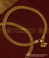 ANK072 - 10 Inches Buy Gold Payal Design Daily Wear Super Flexible Guaranteed Anklet Kolusu Designs Online  