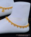 ANK101 - 10 Inches One Gram Jewellery New Anklet Design Light Weight Indian Daily Wear Payal Online