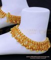 ANK119 - 11 Inch Wedding Heavy Anklets Bridal Gold Payal Design Online 