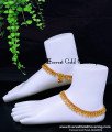 ANK142 - 11 Gold Pattern Mango Design Gold Plated Kolusu Design
