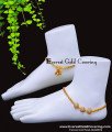 ANK153 - 10 Inch Latest Party Wear Gold Anklet Designs for Ladies
