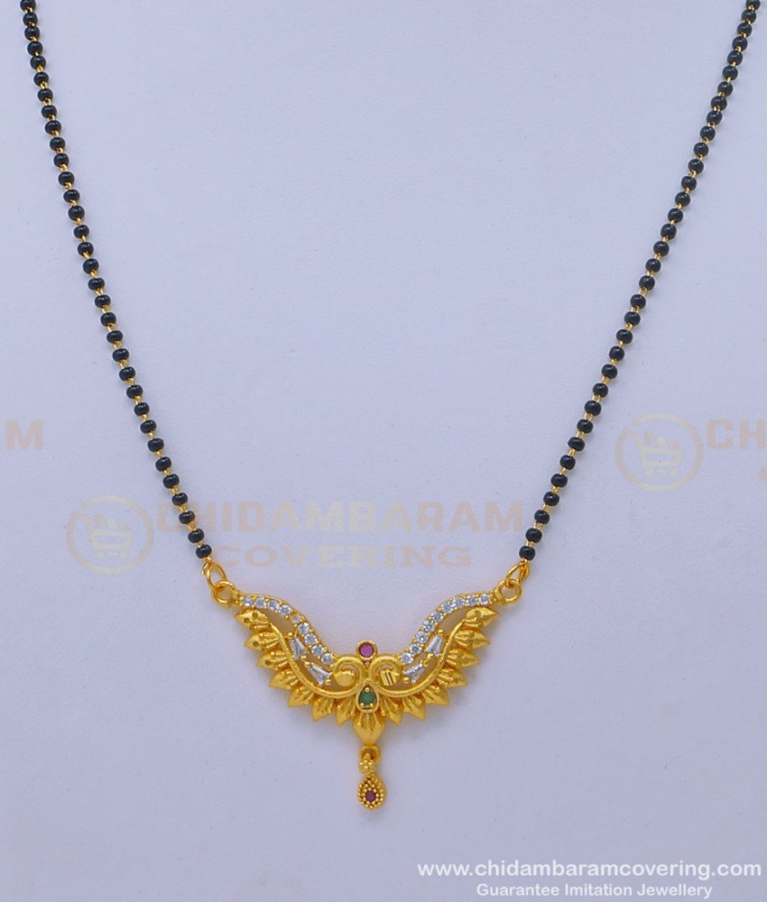 BBM1030 - Traditional Gold Mangalsutra Design One Gram Gold Jewelry Online 