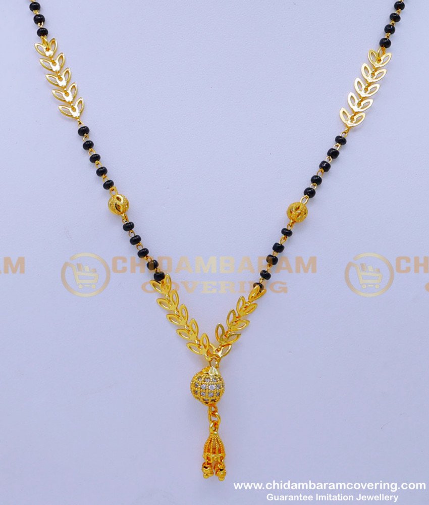 BBM1053 - Modern Daily Use 1 Gram Gold Plated Mangalsutra Online