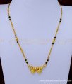 BBM1069 – Light Weight Gold Mangalsutra Mini Ganthan Design Online