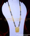 BBM1071 - Daily Use Long Black Beads Chain Gold Design Forming Gold