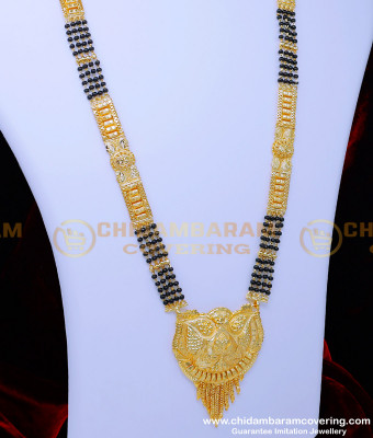 BBM1074 - 36 Inches Real Gold Design Gold Forming Mangalsutra Design Long