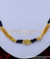 BBM1077 - Heart Model Chain with Crystal Muslim Gold Karimani Design