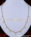 BBM1081 - Latest White Stone Black Beads Mangalsutra Designs