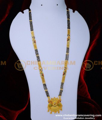 BBM1091 - 36 Inch Real Gold Model Daily Wear Gold Mangalsutra Designs
