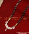 BBM1098 - American Diamond Pendant Mangalsutra Latest Design Online