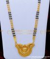 BBM1041 - Traditional Long Mangalsutra with Black Beads for Women 