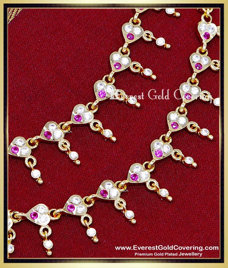 MAT309 - Impon Jewellery Traditional Bridal Mattal for Wedding