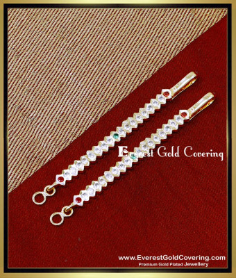 MAT313 - Elegant Stone Straight Mattal Designs Impon Jewellery