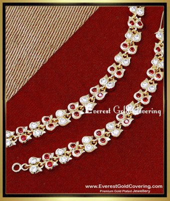 MAT319 - First Quality Impon Jewellery Stone Side Mattal Designs