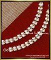 MAT320 - Impon White Stone Leaf Model Latest Gold Matilu Designs