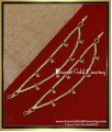 MAT321 - Gold Plated Ruby Emerald Layered Earring Chain Online