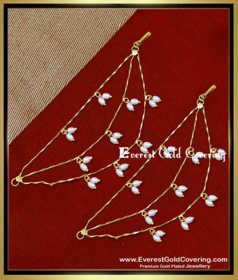 MAT322 - Beautiful Gold Plated 3 Line Muthu Mattal Designs