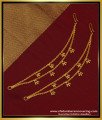 MAT120 - Traditional Side Maatal Two Line Chain Hook Type Design One Gram Jewelry Online