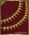 MAT130 - New Model Real Gold Pattern Flower Design Champaswaralu One Gram Gold Guarantee Ear Chain  