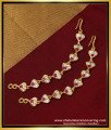 MAT135 - Five Metal Full Ad Stone Gold Plated Heart Design Impon Mattal Online Shopping