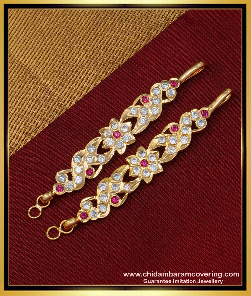 MAT140 - Beautiful Impon Short Matilu Design Bridal Jewellery Online
