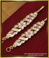 MAT143 - Latest Gold Design First Quality Impon Bridal Wear Stone Side Mattal Online