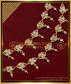 MAT164 - Traditional Impon Stone Ear Chain Design Bridal Wear Matilu Buy Online