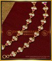MAT175 - Traditional Impon Gold Ear Chain Designs with Stone