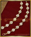 MAT179 - Beautiful White Stone Gold Side Ear Chain Designs 