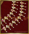 MAT180 - Bridal Wear Five Metal Heart Shape Stone Mattal Designs